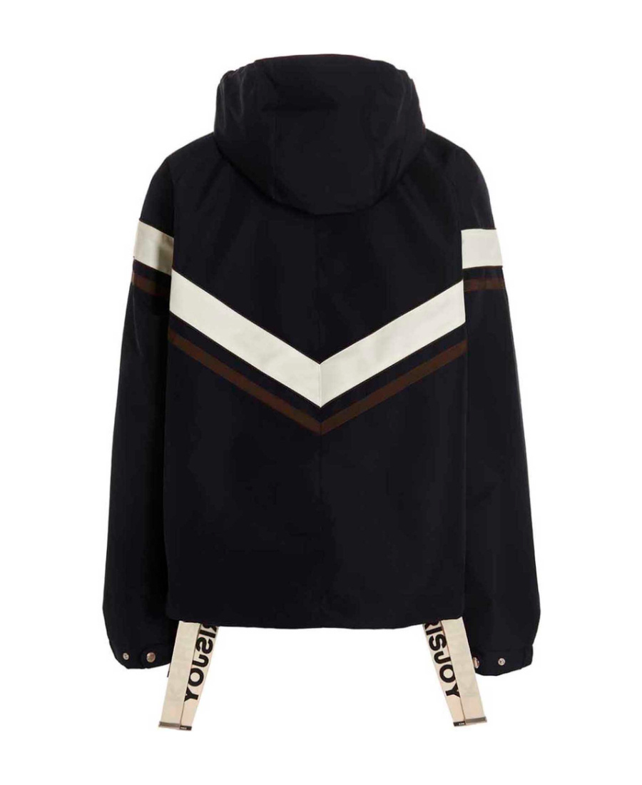 Khrisjoy Hooded Zipped-up Jacket In Black