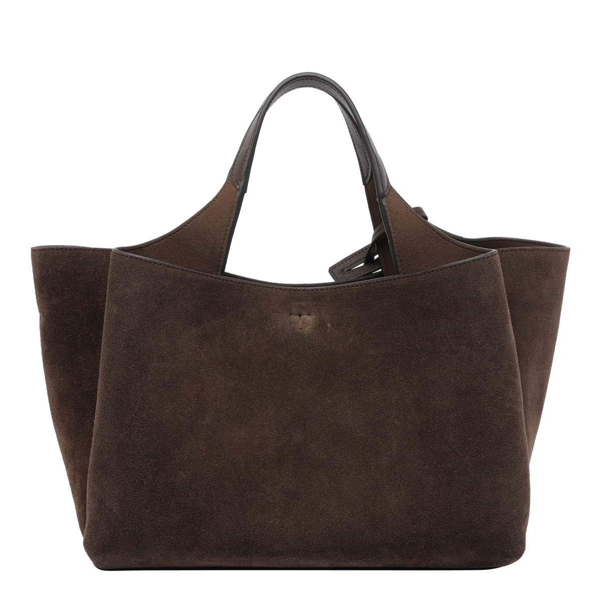 Tod's T Pendant Logo Medium 2 Handles Bags In Brown