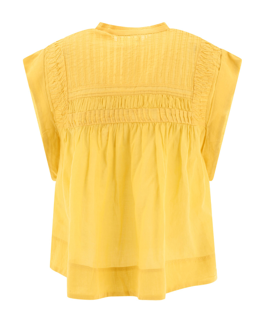 Isabel Marant Étoile Leaza Top In Yellow