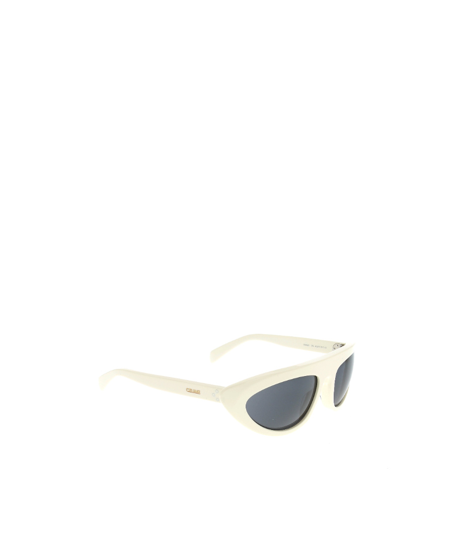 Celine Cat Eye-frame Tinted Sunglasses In White