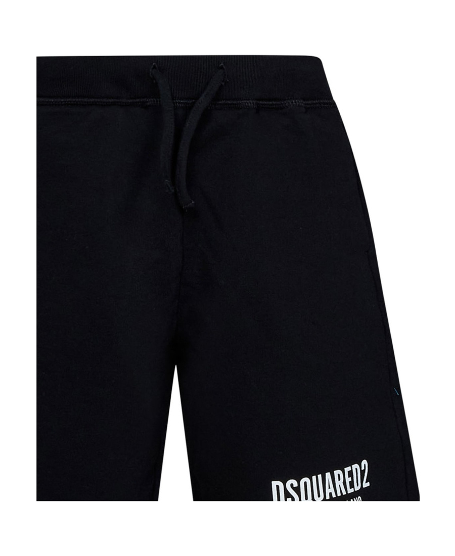 Dsquared2 Logo Shorts In Black