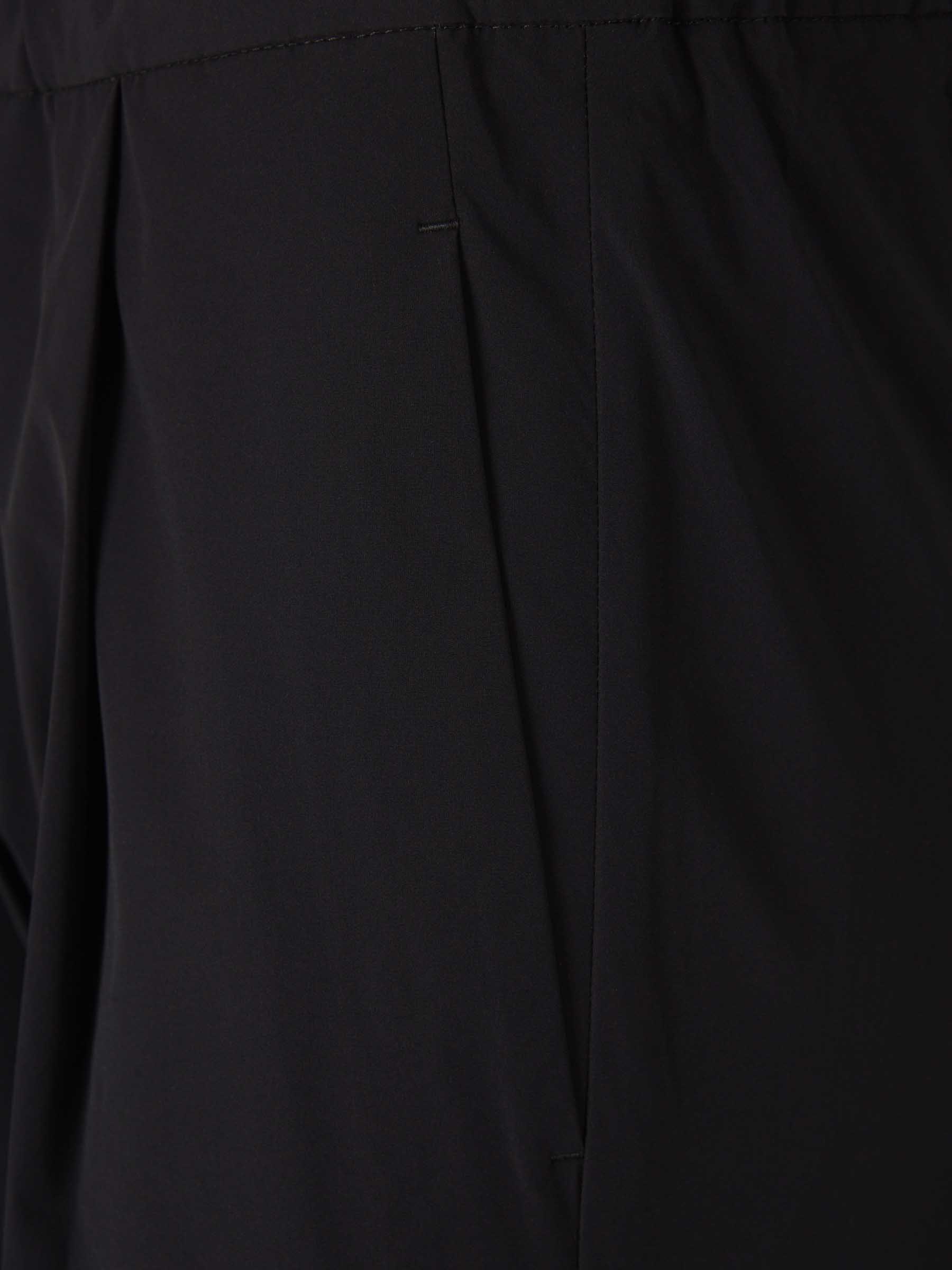 Herno Plain Elastic Pants In Black