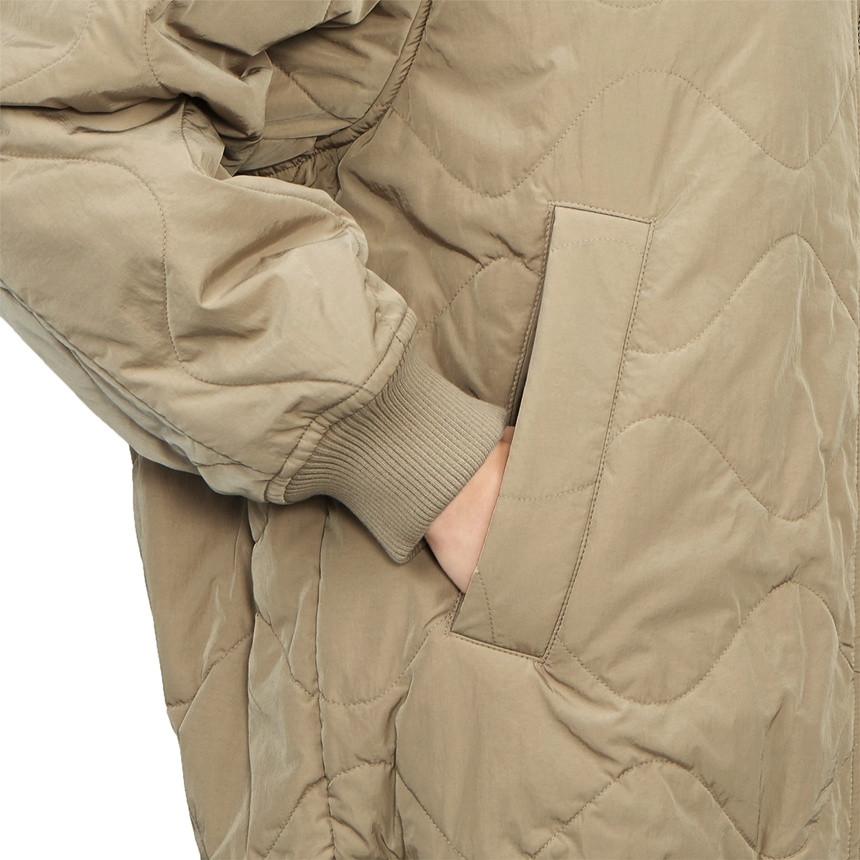 Weekend Max Mara Long-sleeved Casual Jacket In Nude