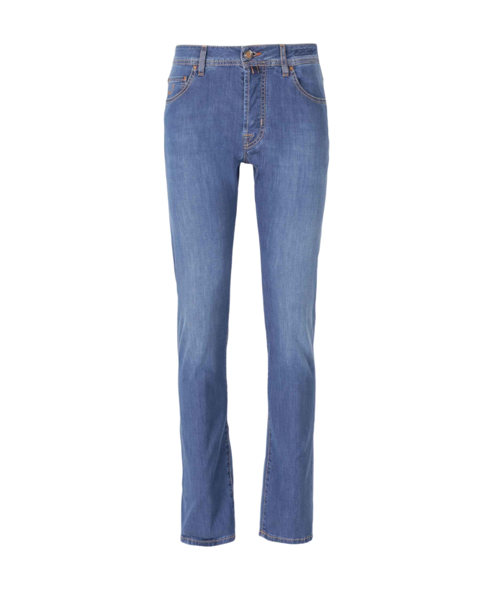 Jacob Cohen Belt-loop Jeans In Blue