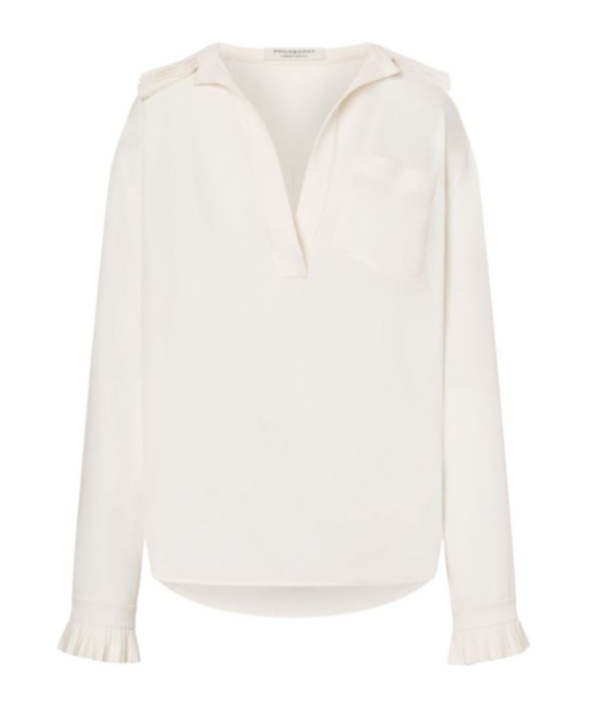 Shop Philosophy Di Lorenzo Serafini Shirt With Pockets In White