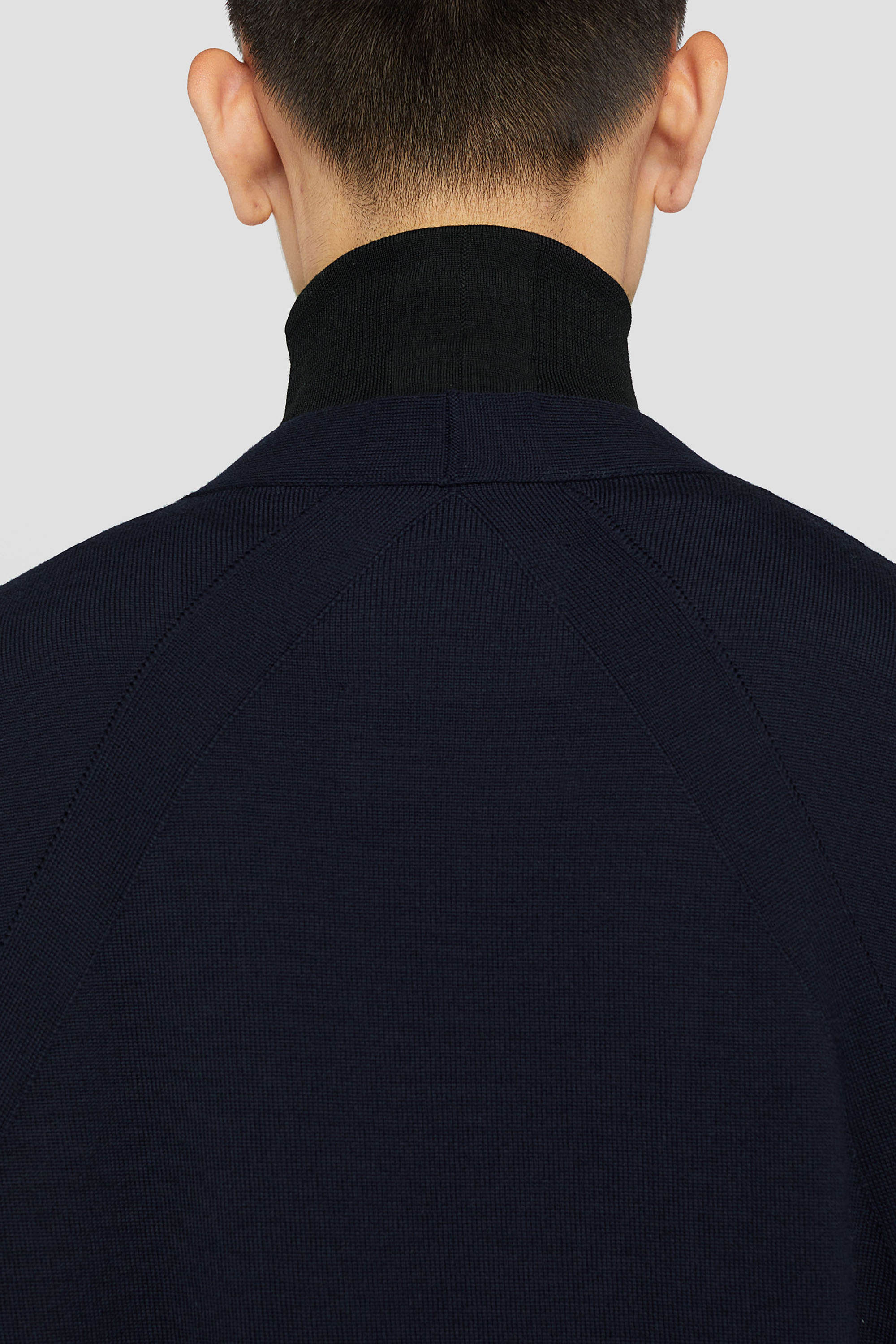 Jil Sander V Neck Cardigan Made From Wool In Blue