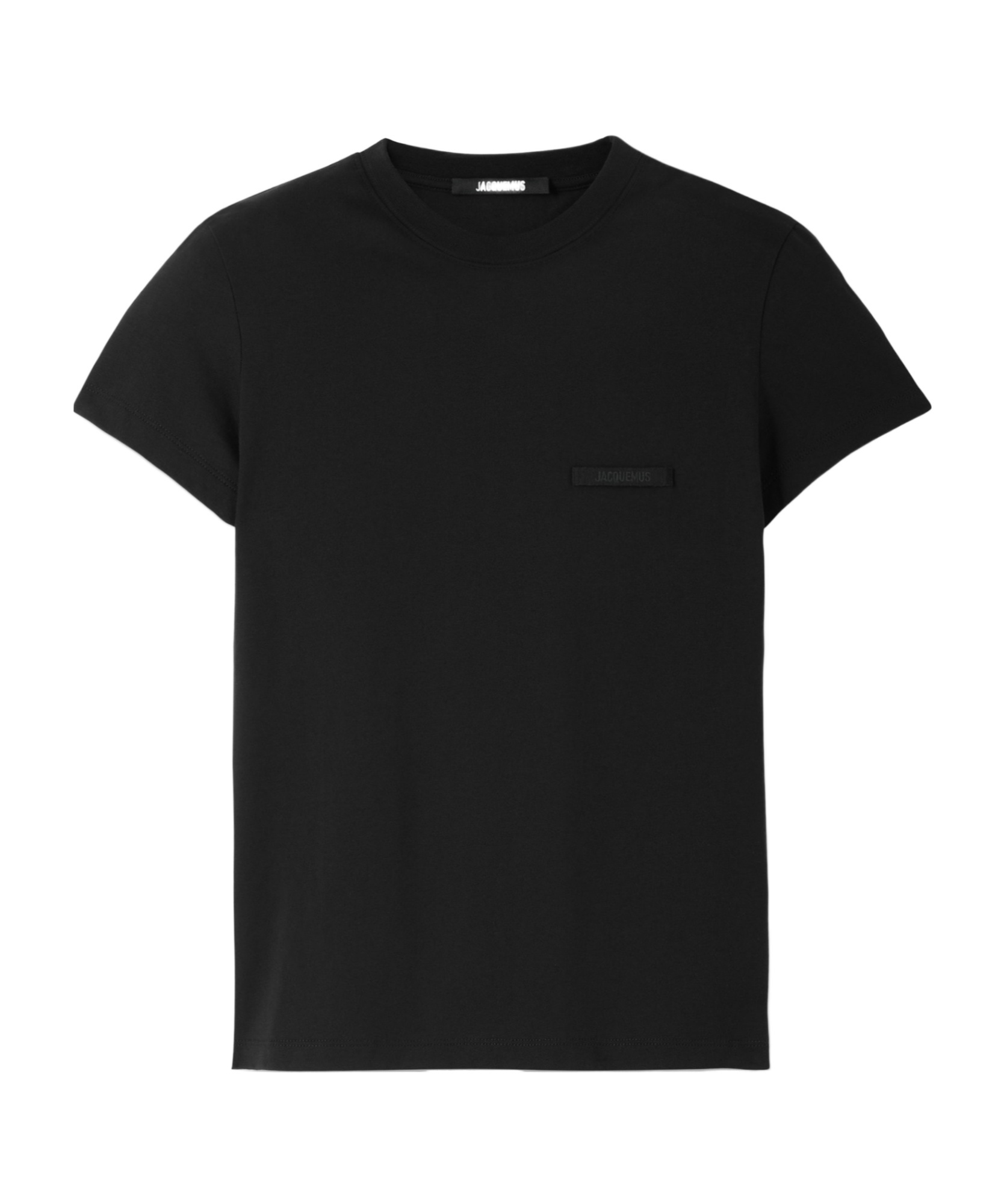 Jacquemus The Gros Grain Short-sleeve T-shirt In Black