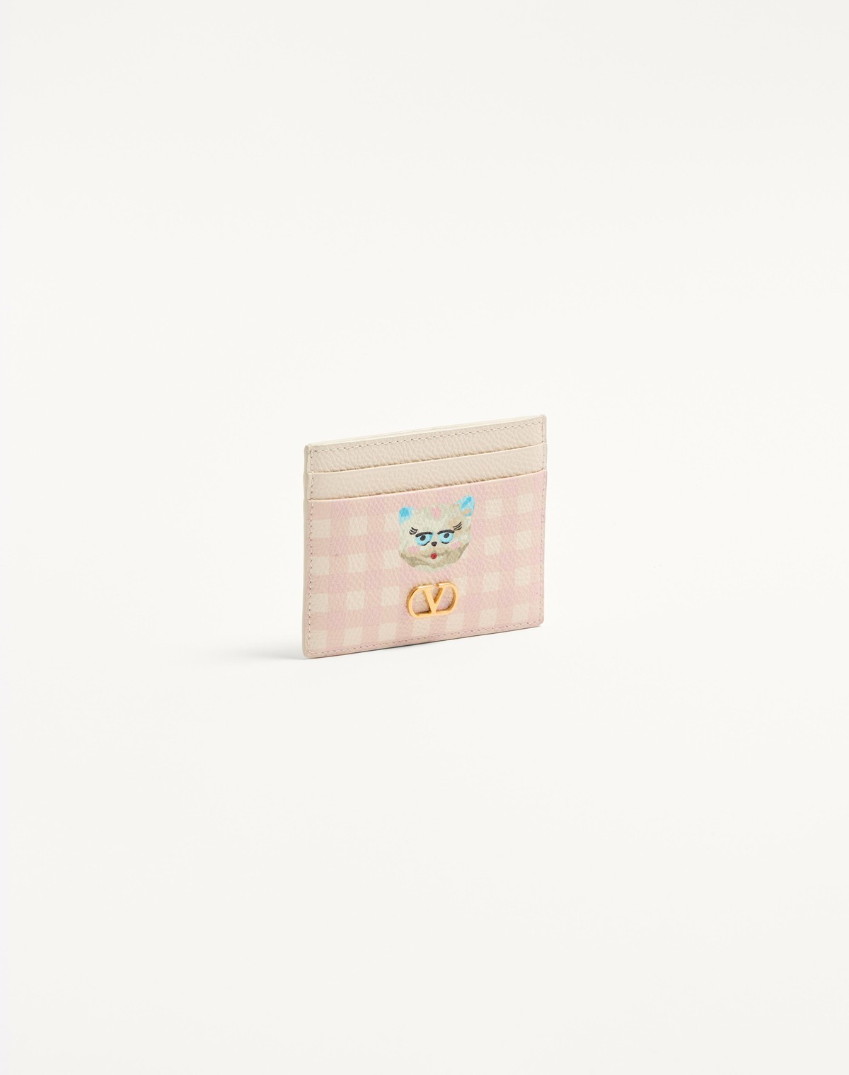 Valentino Vlogo Signature Le Chat De La Maison Cardholder