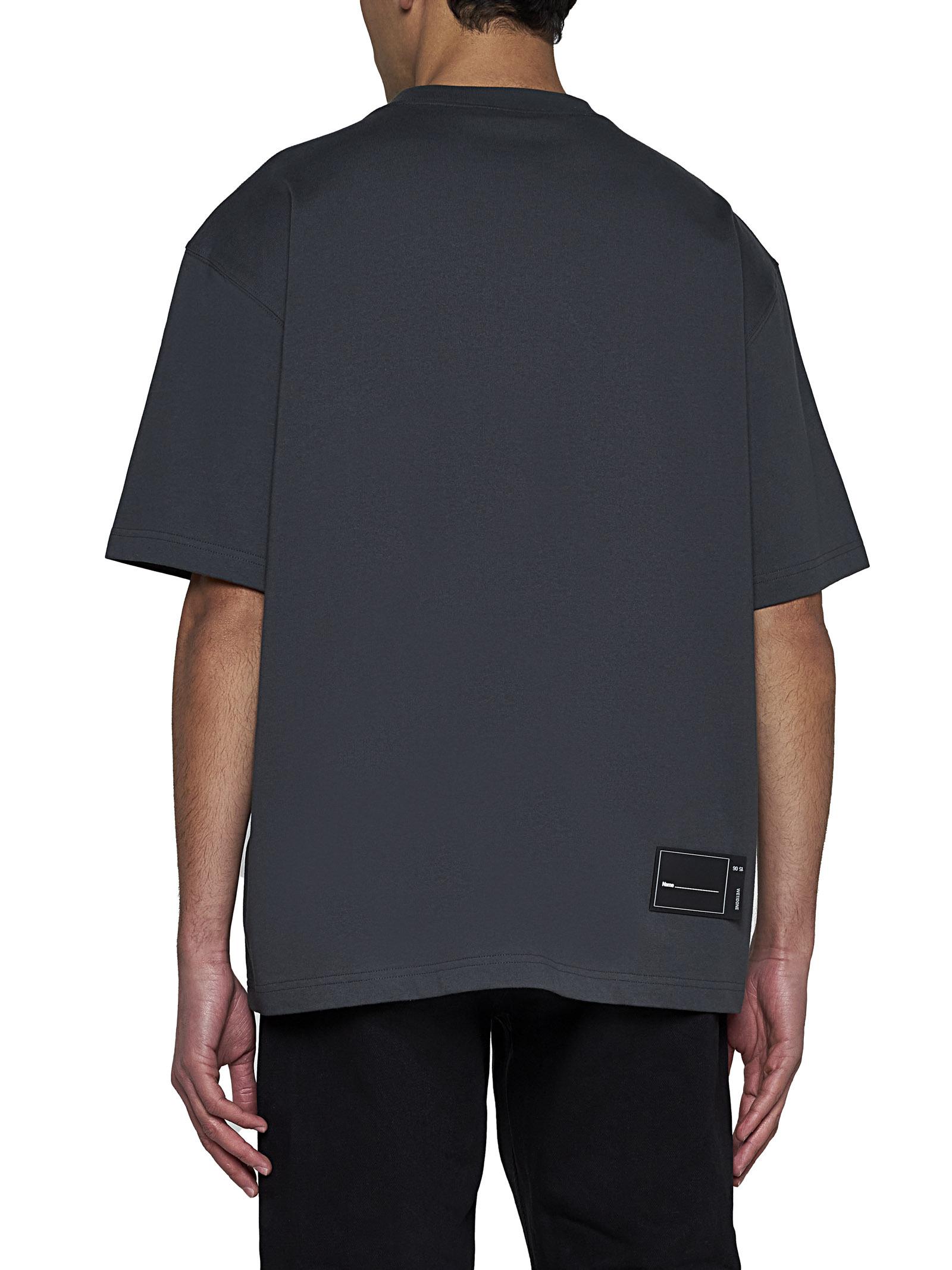 We11 Done Item O-neck Short-sleeved T-shirt In Black