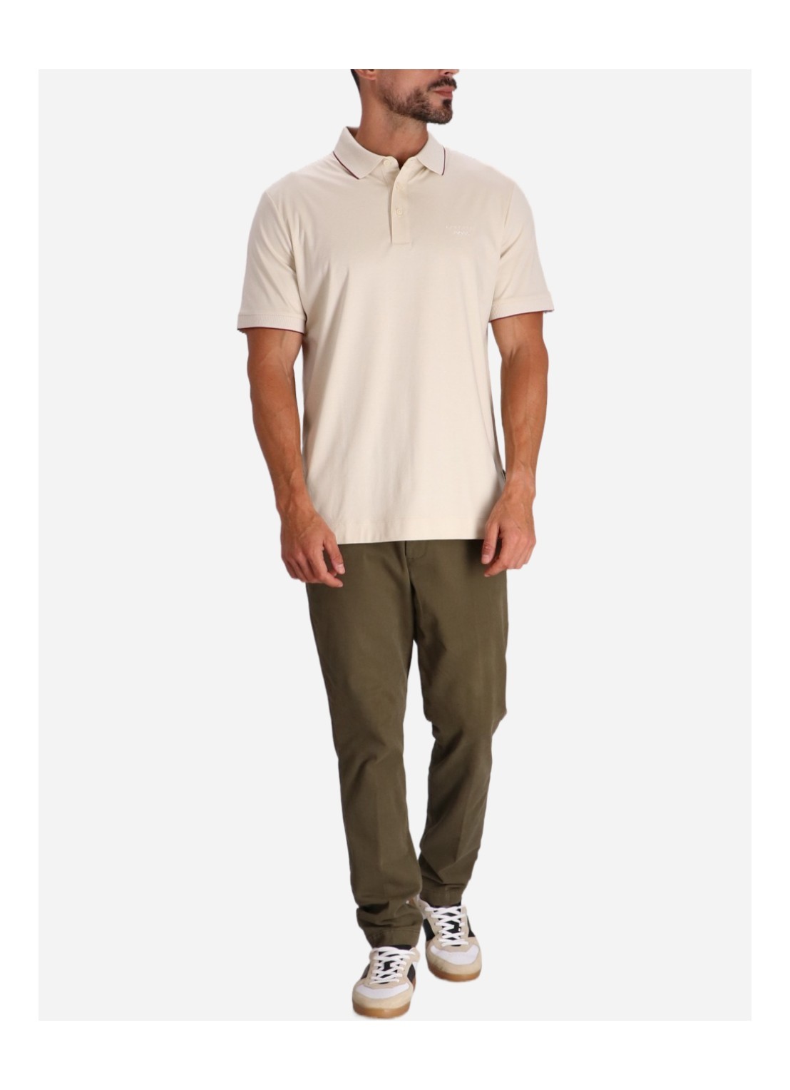Hugo Boss X Porsche Polo Shirt In Nude