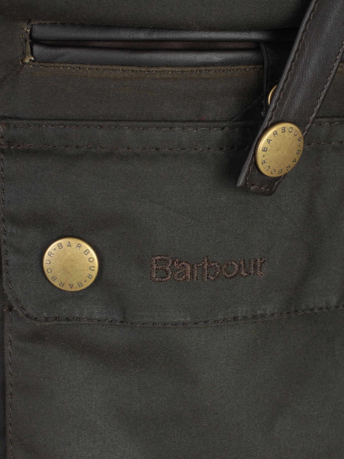 Barbour Game Waxed Parka In Black