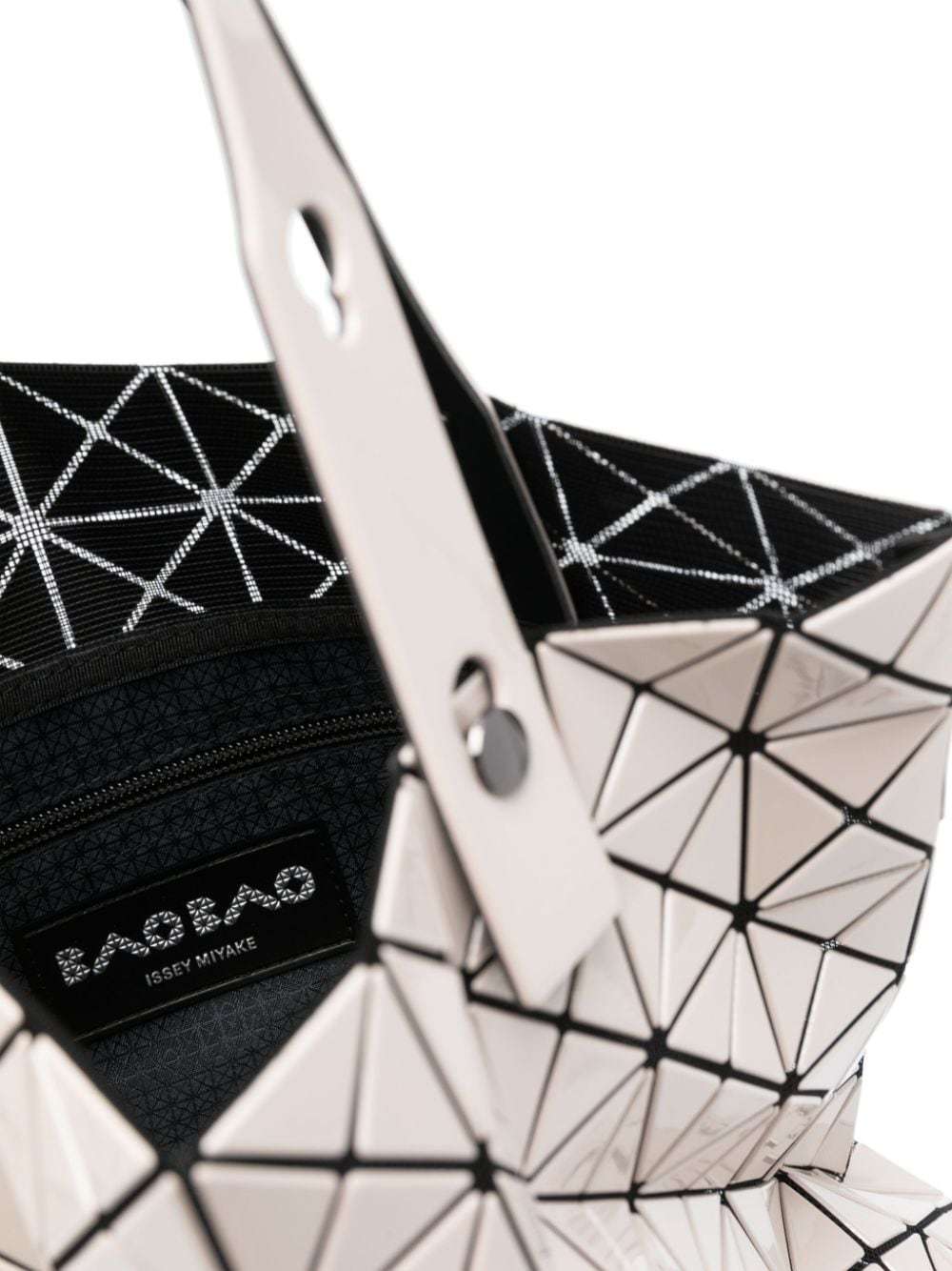 Bao Bao Issey Miyake Square Prism Tote Bag In White