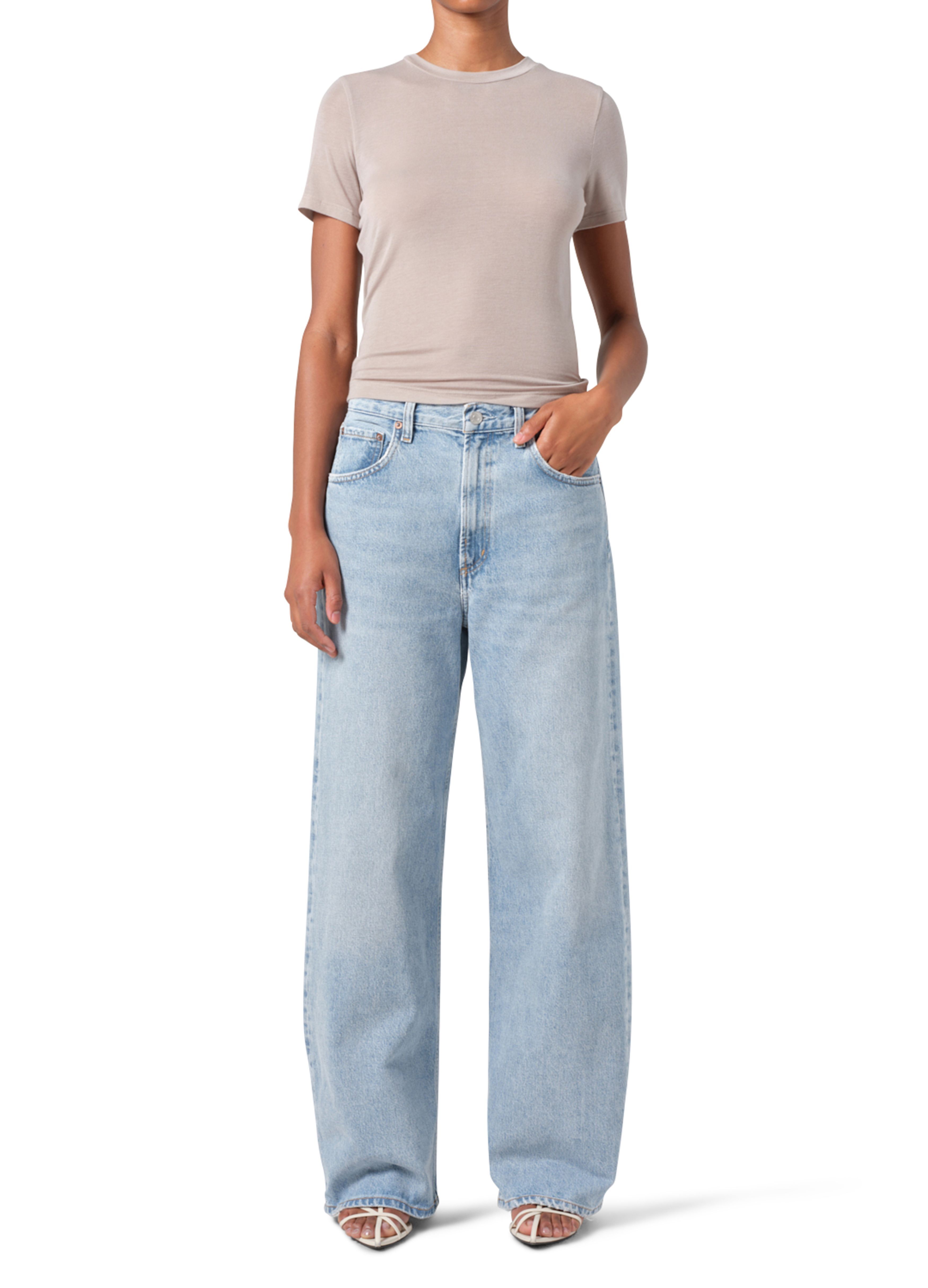 Agolde Criss-cross Upsized Jeans