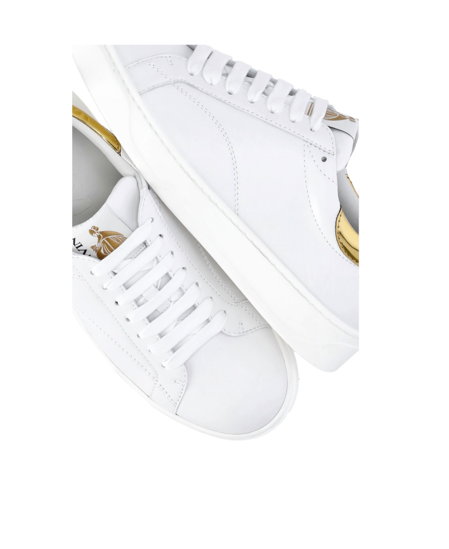LANVIN DDB0 LEATHER SNEAKERS