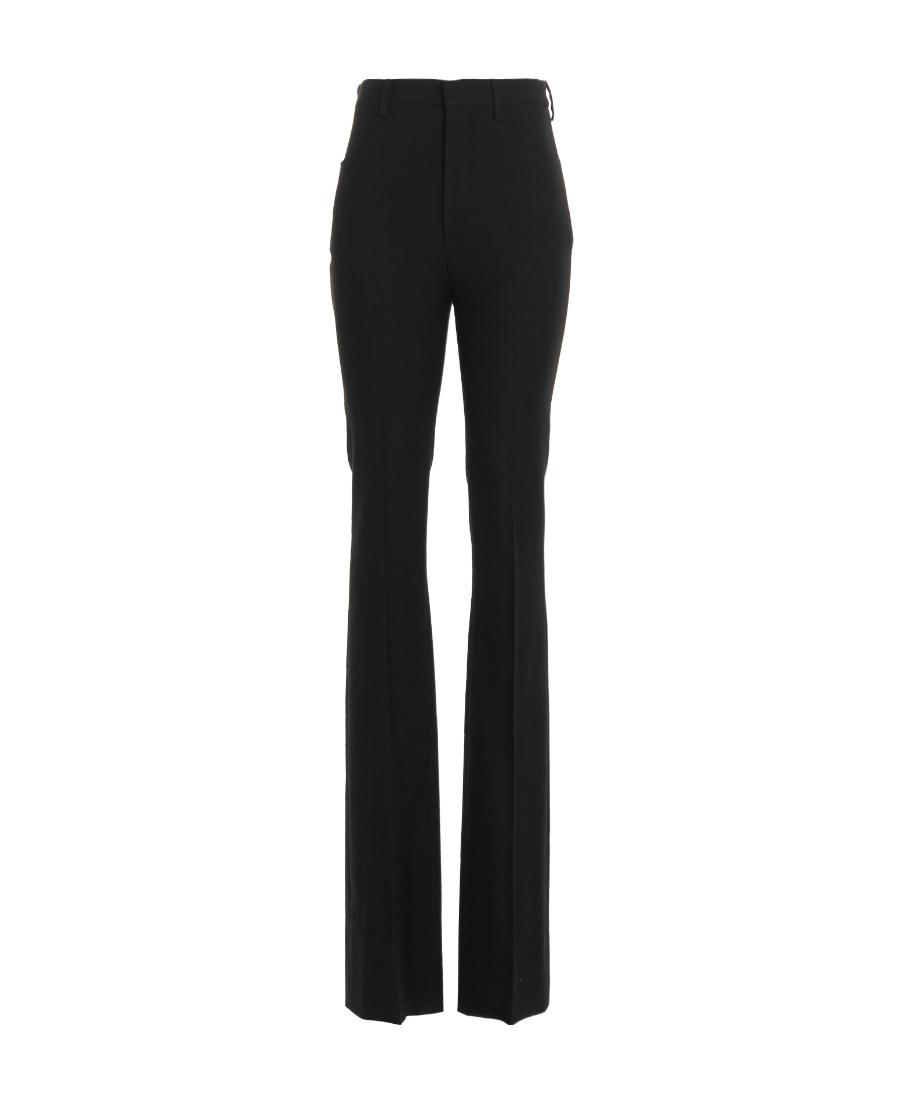Saint Laurent Wool Pants In Black