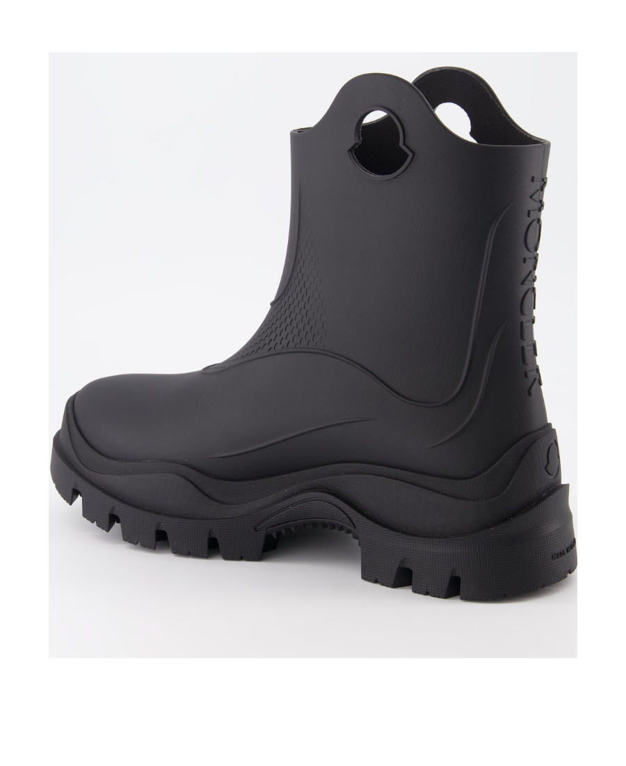 Shop Moncler Misty Rain Ankle Boots In Black