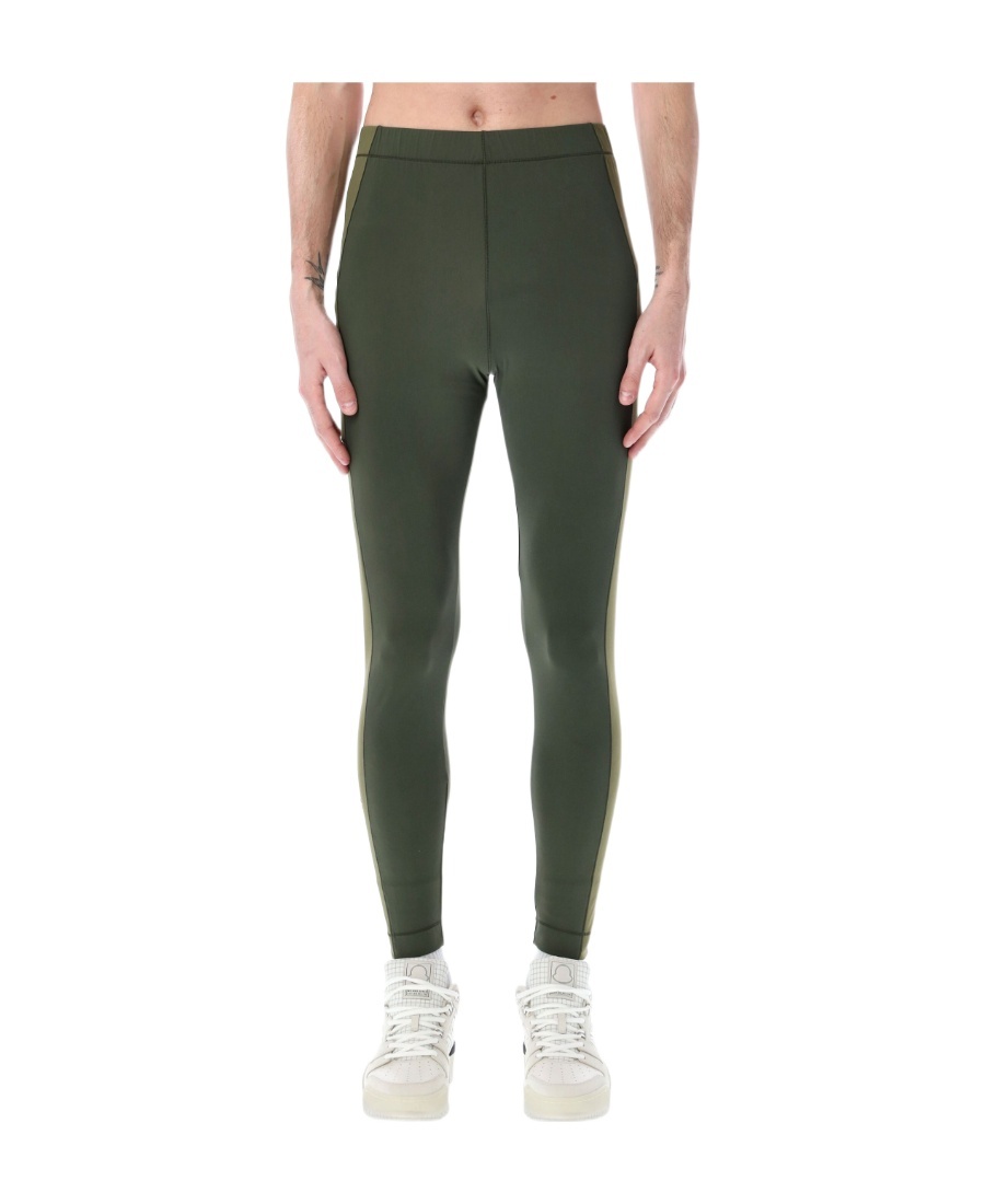 Moncler Logo Sweatpants In Green
