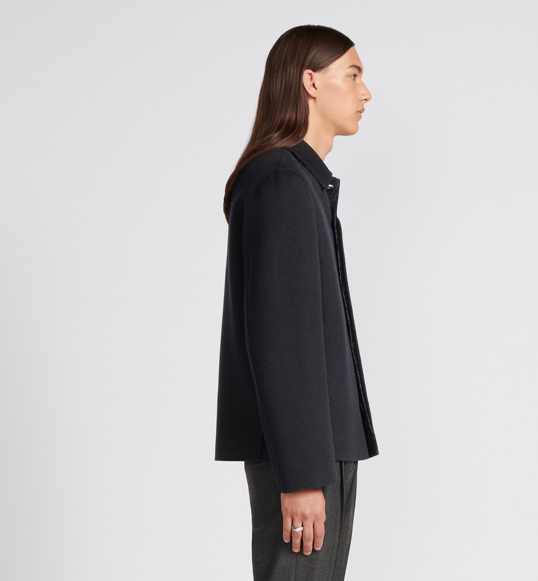 Dior Icons Tooling Casual Jacket In Blue