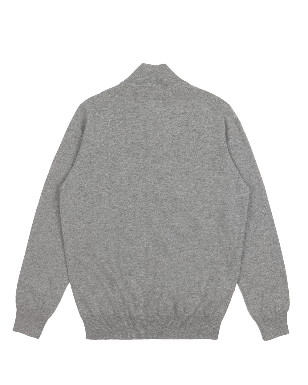 Ferragamo Semi-zipper Sweater In Gray