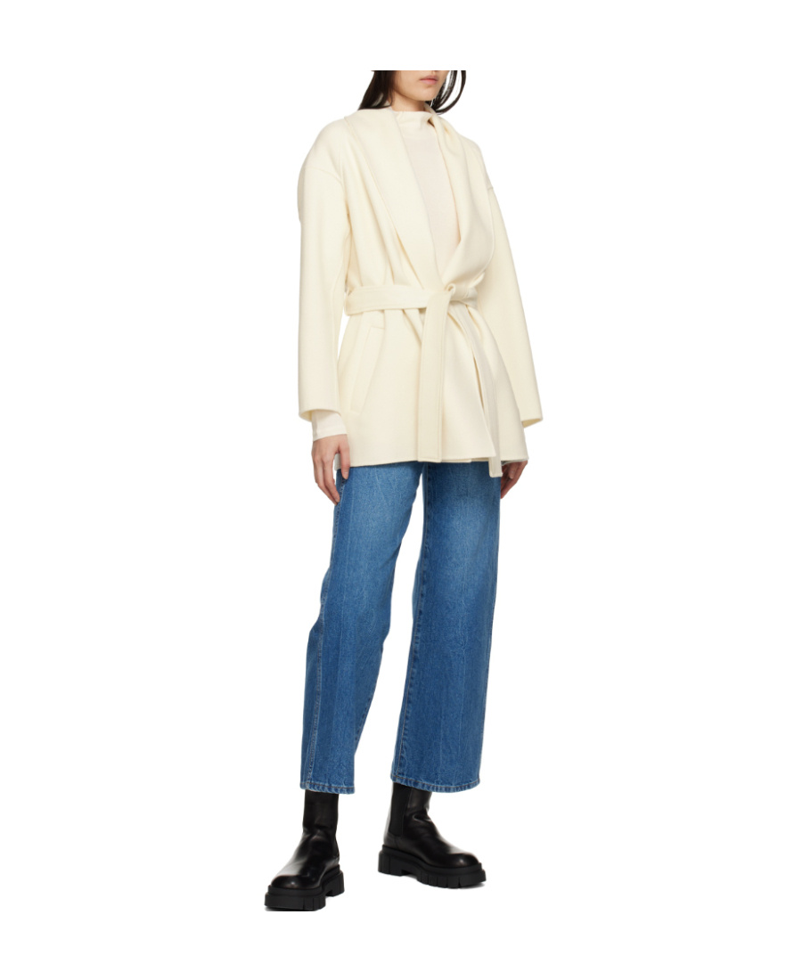 Mackage Strap-up Short Coat In White