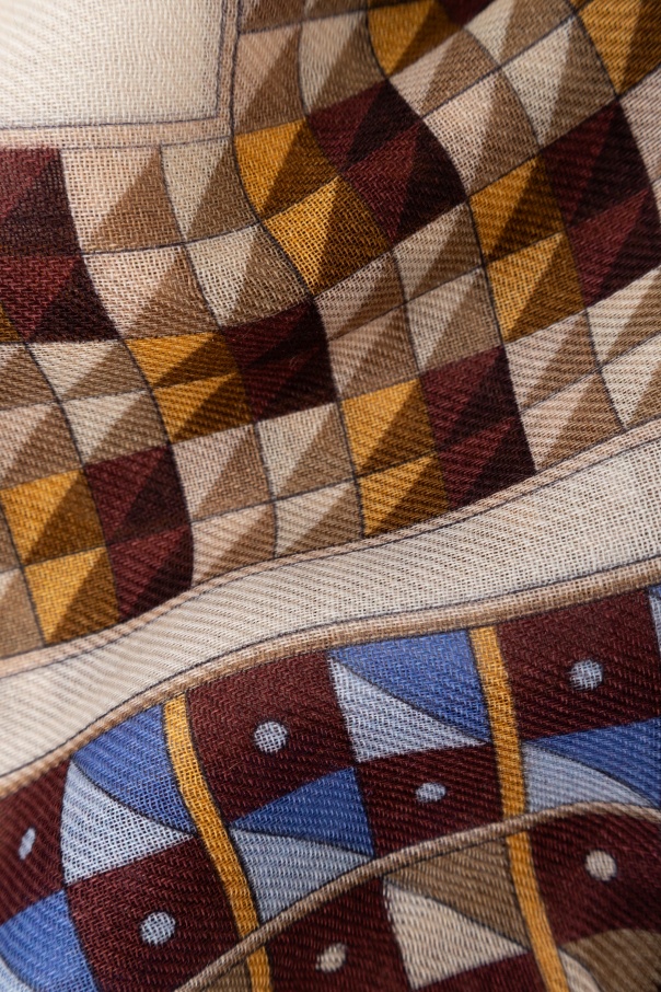 Ferragamo Printed Scarf In Multicolor