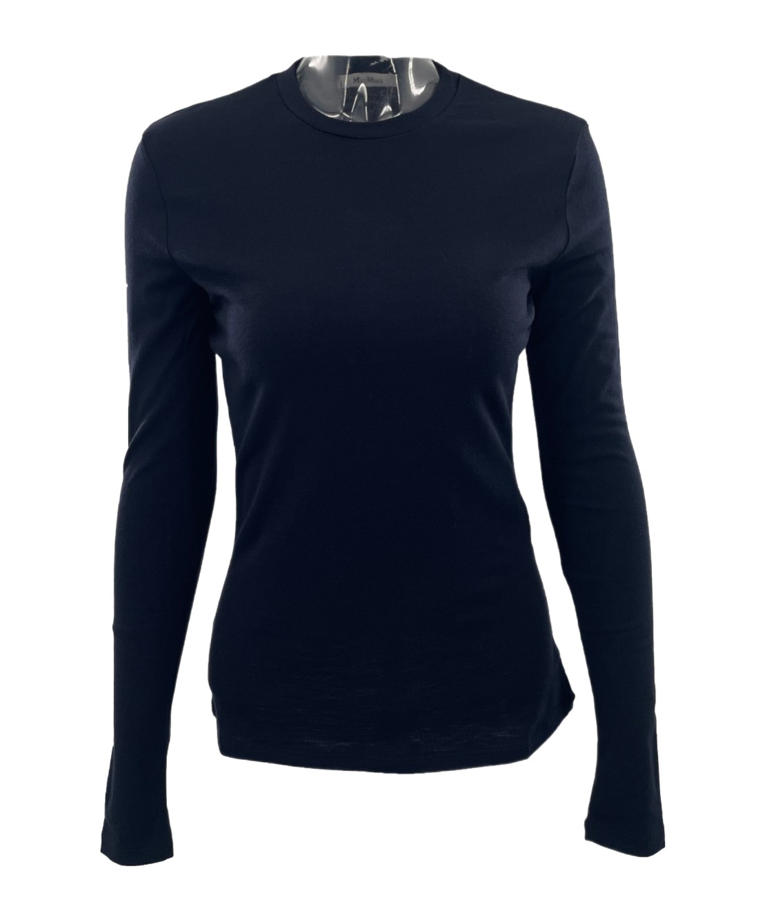 Max Mara Long-sleeved T-shirt In Black