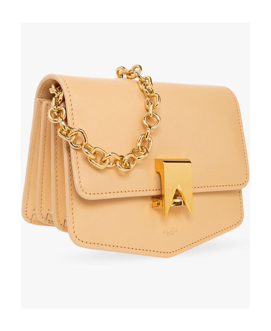 ALAÏA ALAÏA LE PAPA SMALL SHOULDER BAG