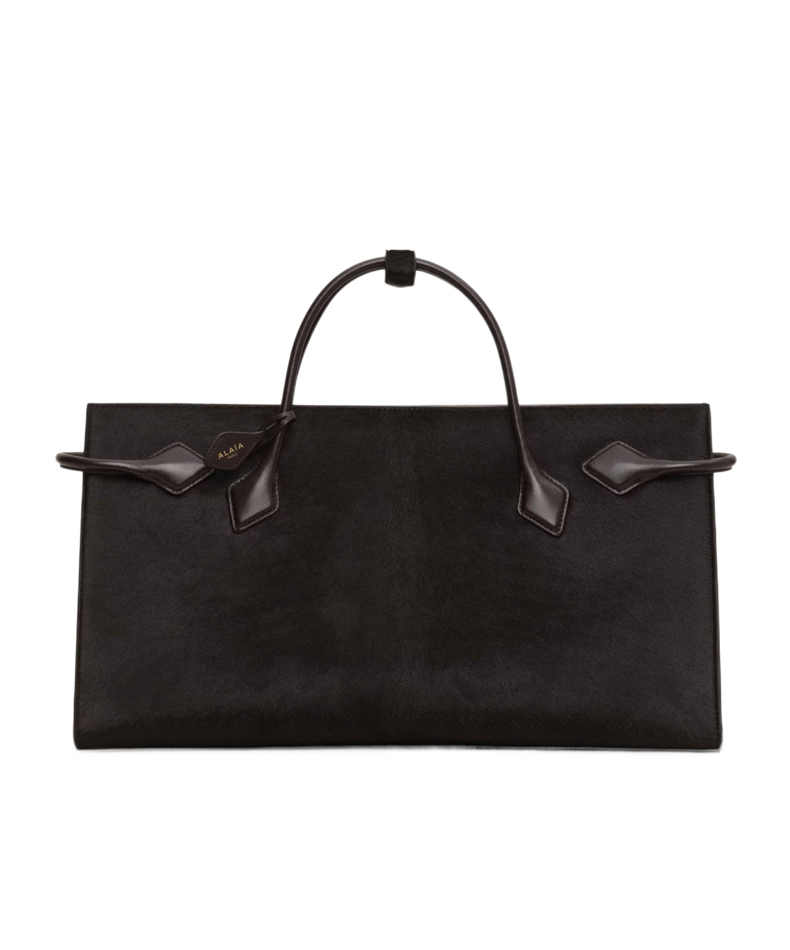 Alaïa Le Teckel Tote Bag In Black