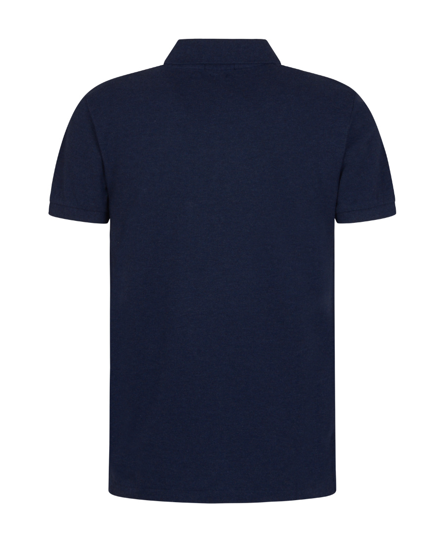 Shop Polo Ralph Lauren Cotton Polo Shirt In Black