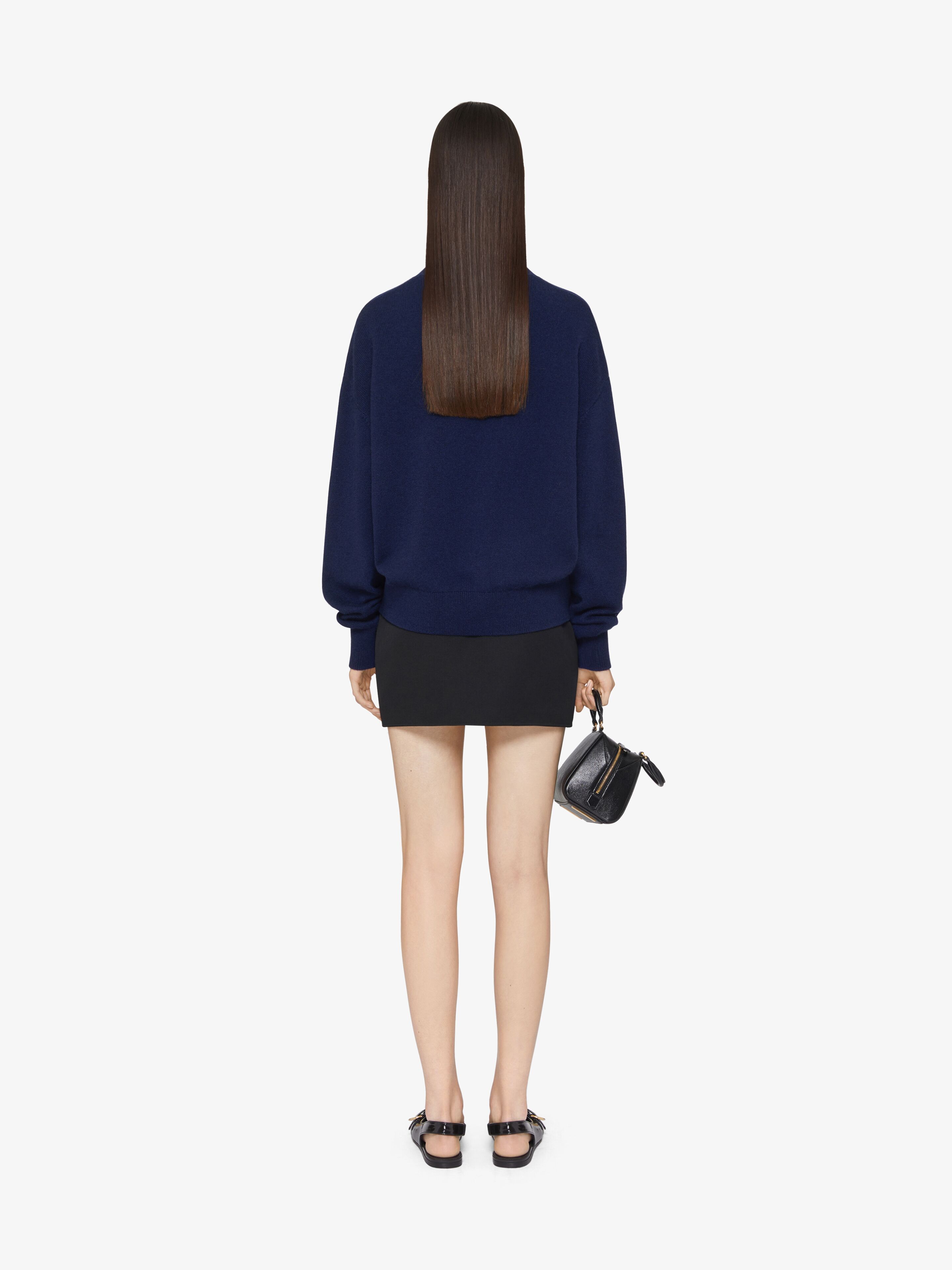 Givenchy 4g Sweater In Cashmere In Black