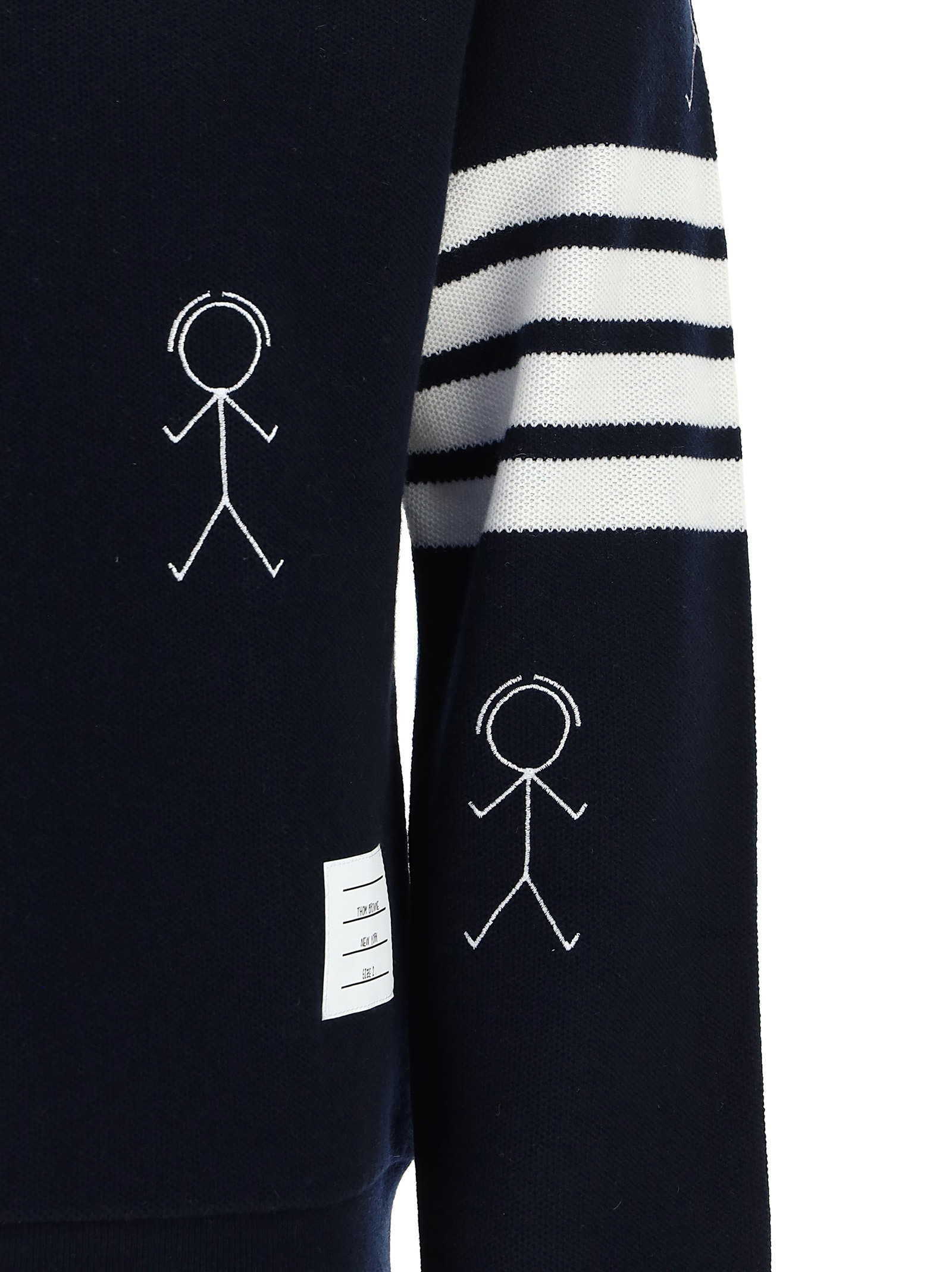 Thom Browne 4-bar Mr.thom Icon Sweatshirt In Black
