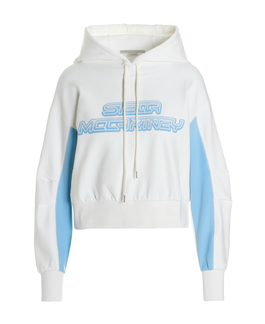 Stella Mccartney Women's Sweatshirt With Logo Print In White