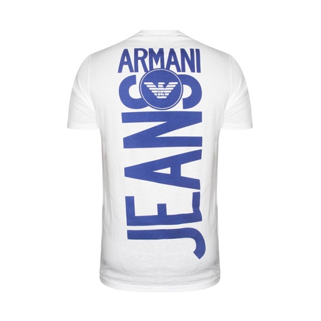 ARMANI JEANS LOGO DETAILS T-SHIRT