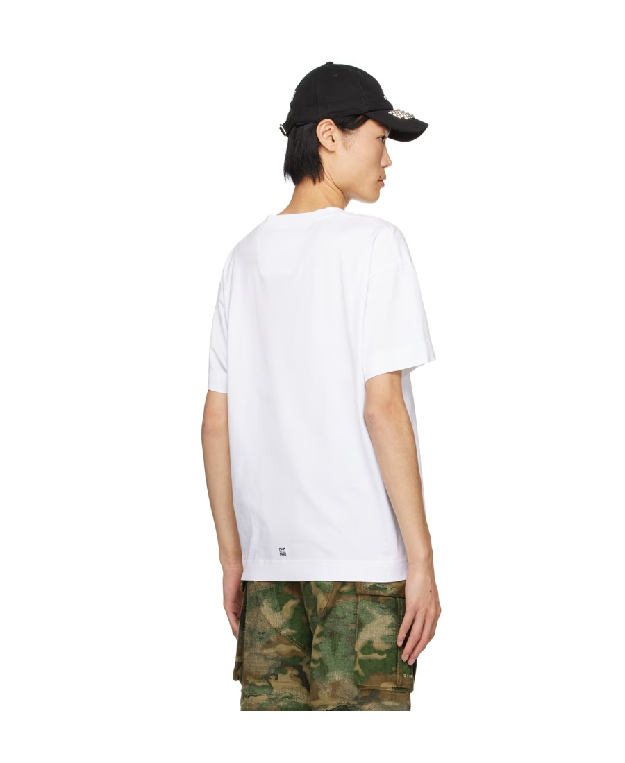 Givenchy Logo-print Cotton T-shirt In White