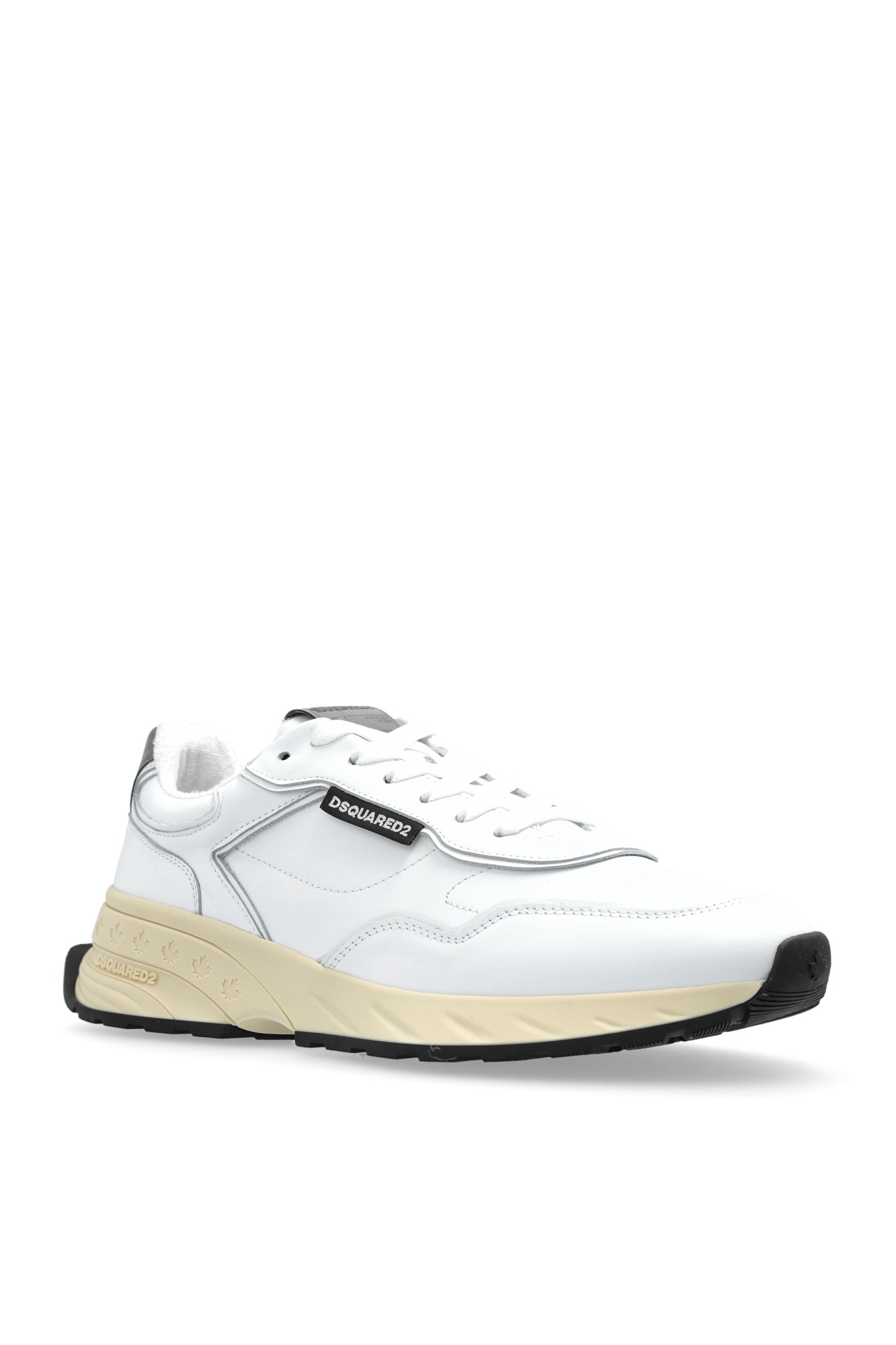 Dsquared2 Round Toe Low-top Sneakers
