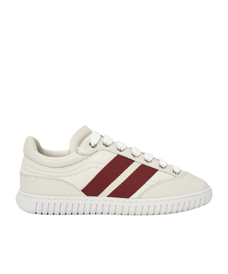 Bally Laced Sneakers In White