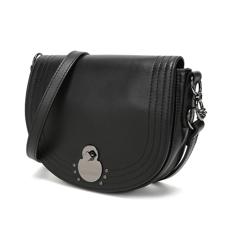 Longchamp One-shoulder Cross-body Bag In Black