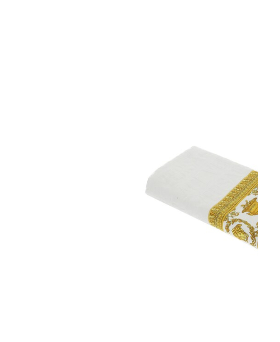 Versace I  Baroque Bath Towel In White
