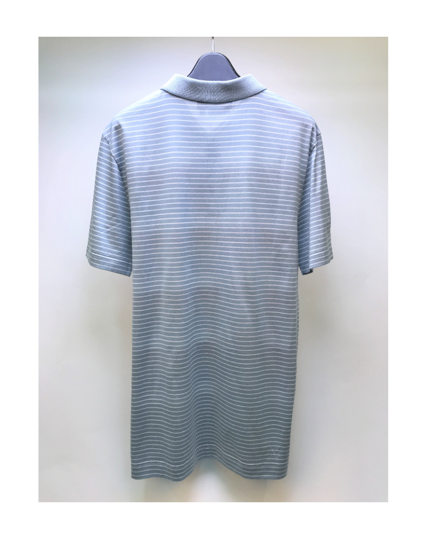 Ferragamo Striped Polo Shirt In Multicolor