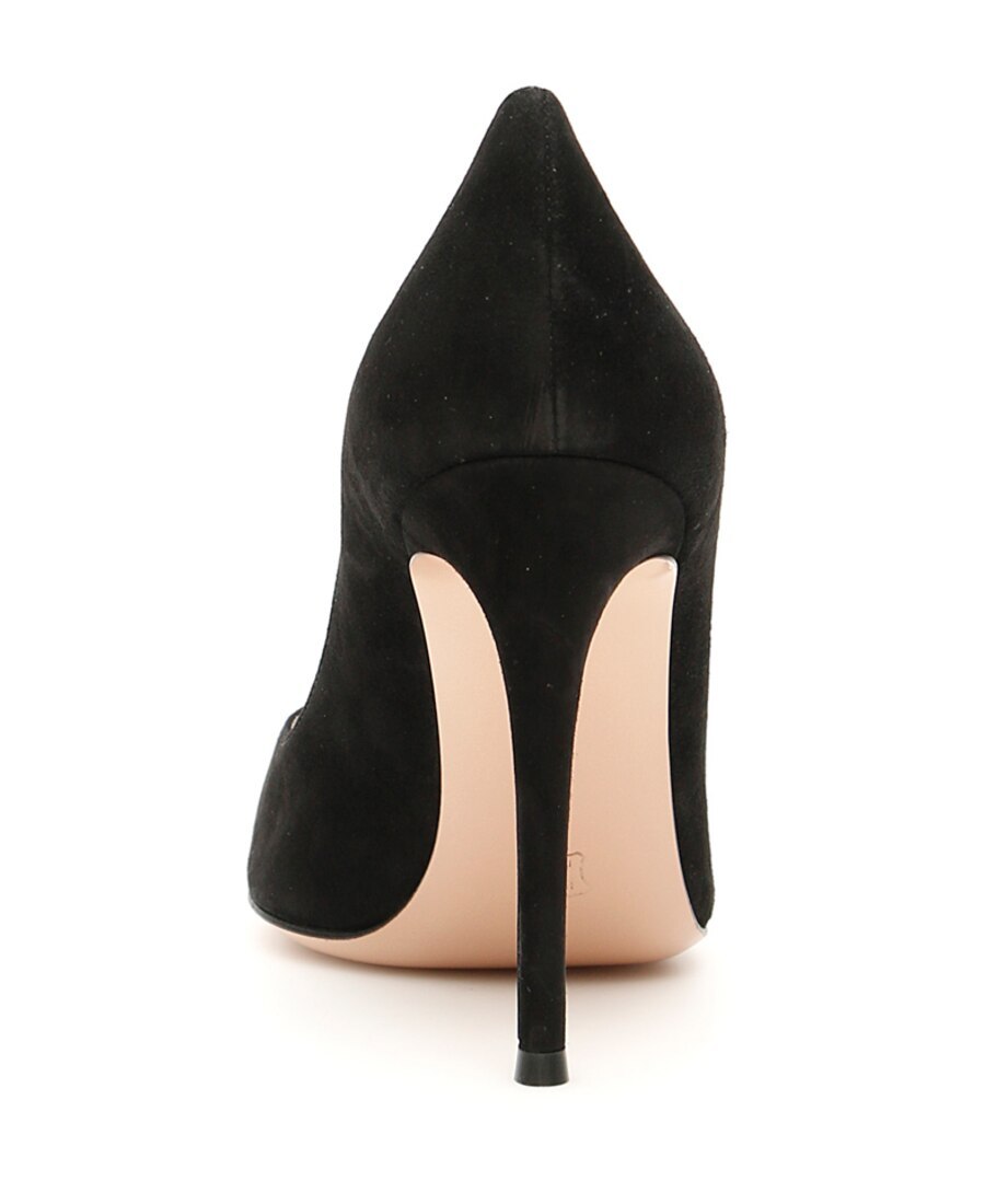 Gianvito Rossi Woman Pumps Black Size 12 Textile Fibers