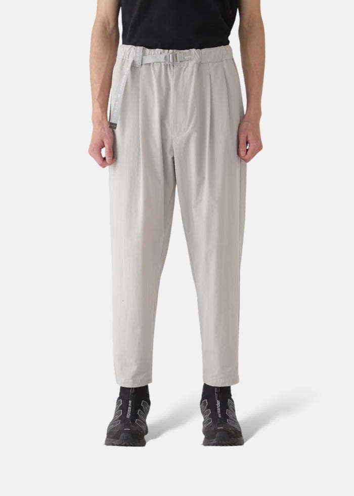And Wander Belt-loop Casual Pants In White