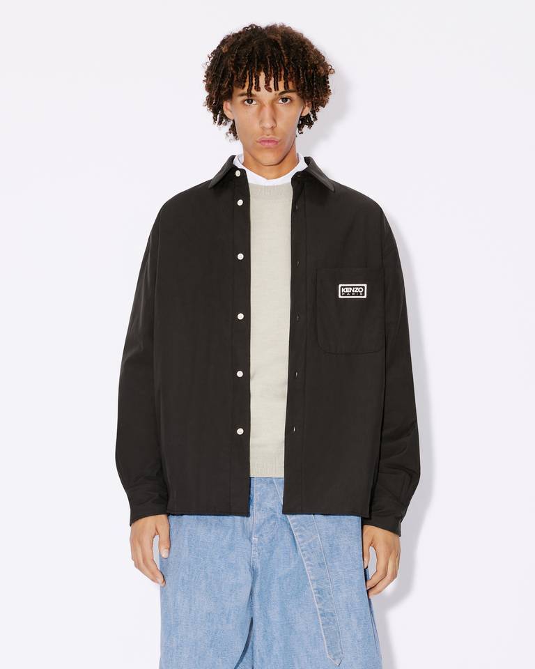 Kenzo Padded Oversh In Black