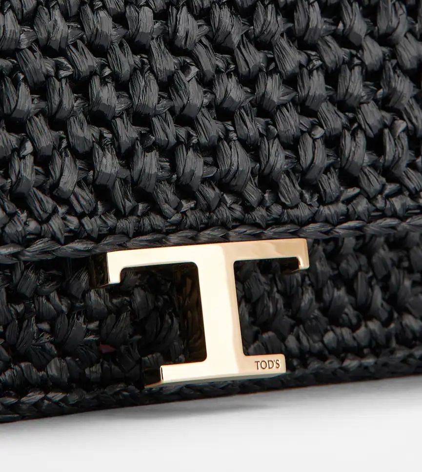 TOD'S LOGO-PLAQUE CROSSBODY BAG 