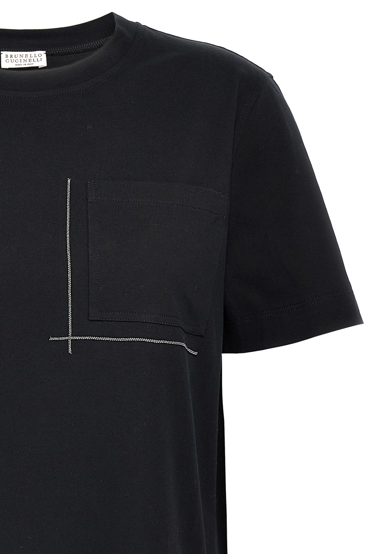 Brunello Cucinelli Short-sleeved T-shirt In Black