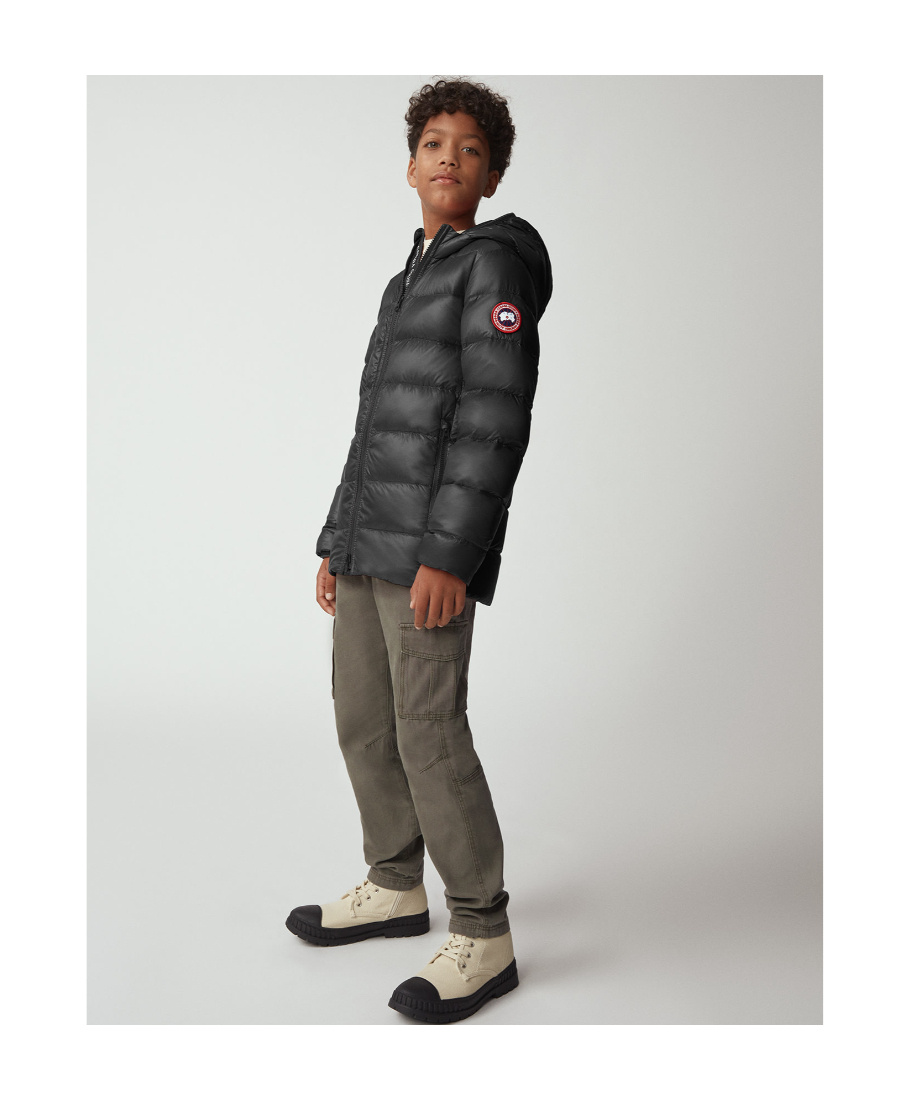 Canada Goose Crofton Padded Down Jacket In Black