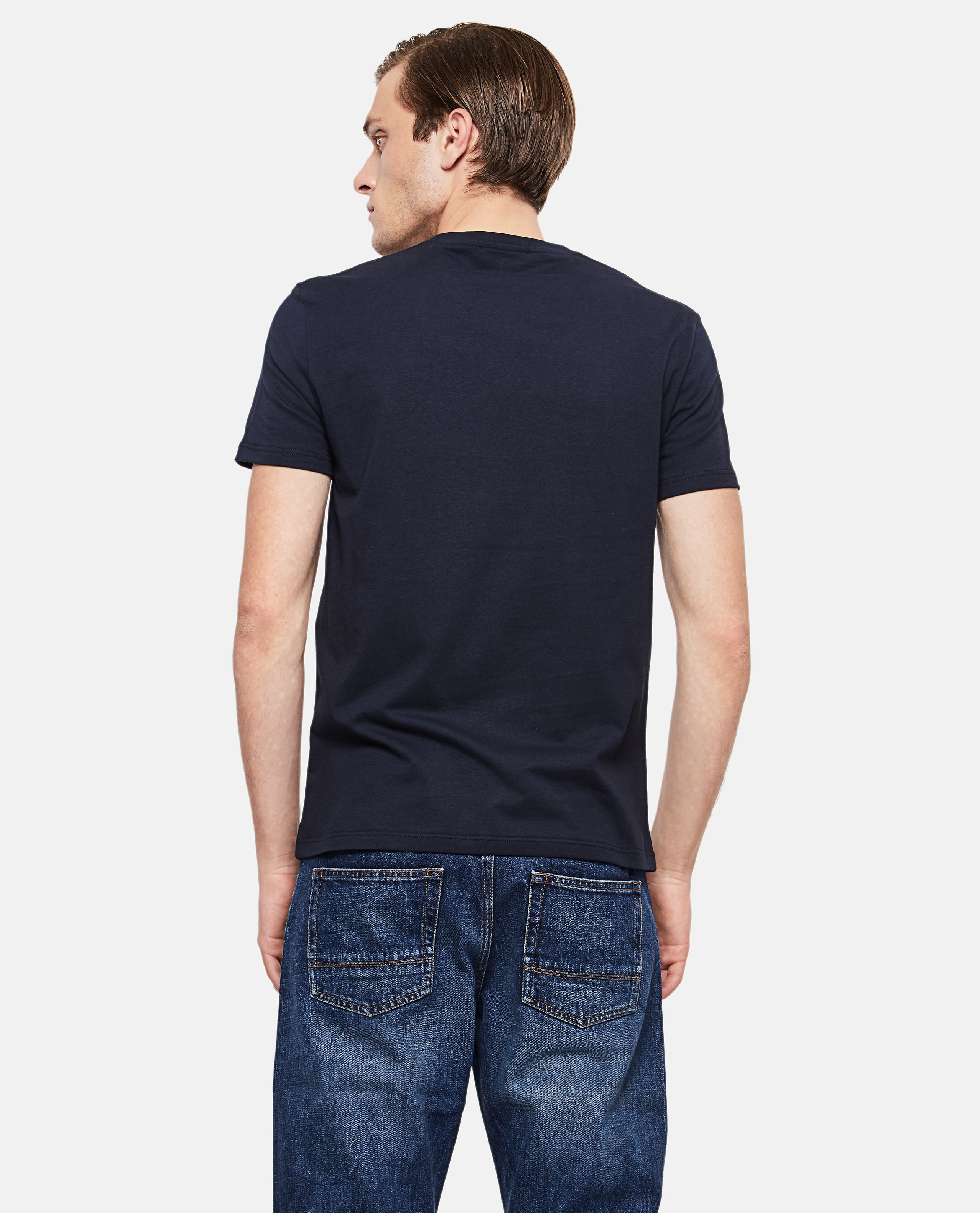 Alexander Mcqueen Short-sleeved T-shirt In Blue