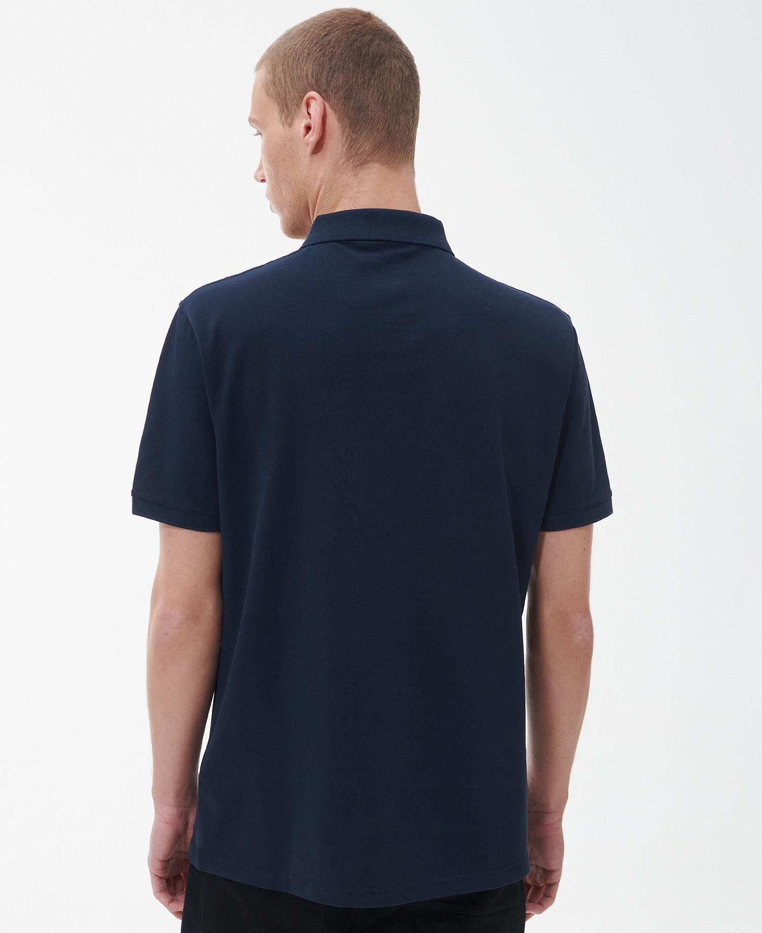 Barbour Polo Shirt In Black