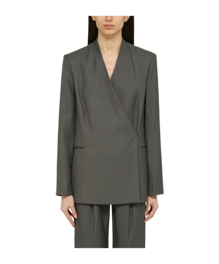 LOULOU STUDIO SINGLE-BREASTED BLAZER