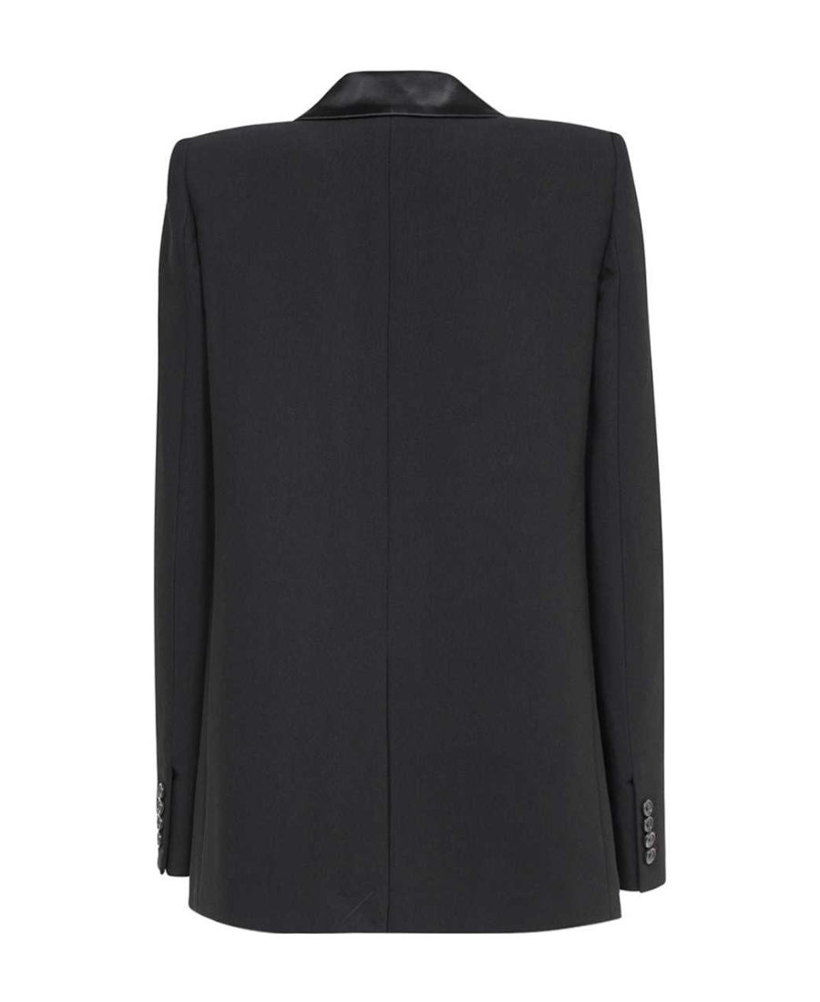 Khaite Long Sleeved Suit Jacket In Black