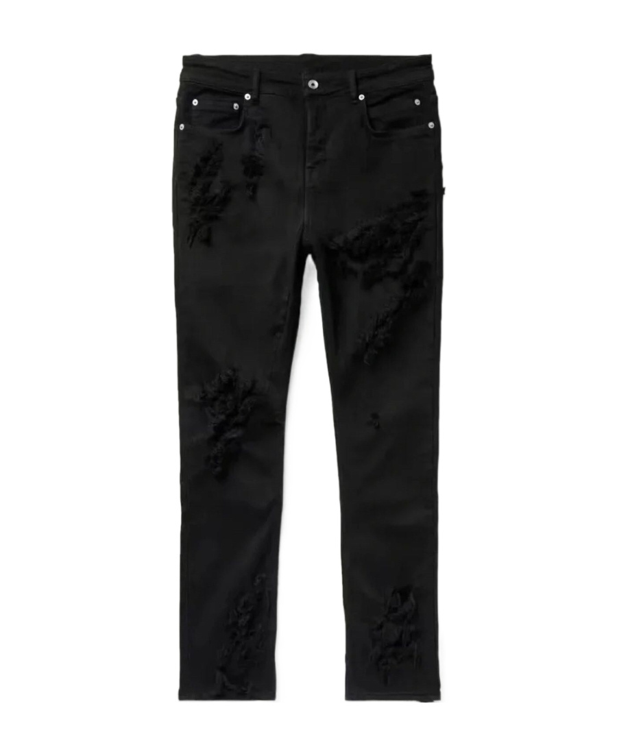 Rick Owens Drkshdw Imitation Old Jeans In Black